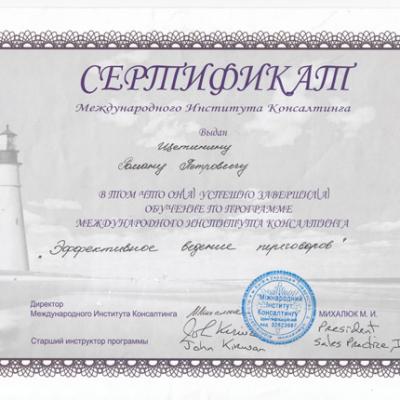 Roman Schetinin Certificates 3